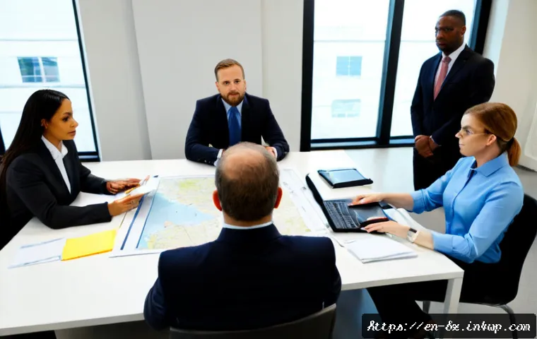 위기 대응 훈련을 통한 리더십 개발 - Photorealistic corporate crisis response simulation in a modern North American operations center, a ...